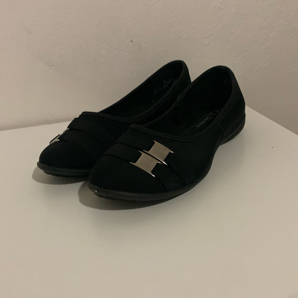 CL by Launday Black Flat Shoes